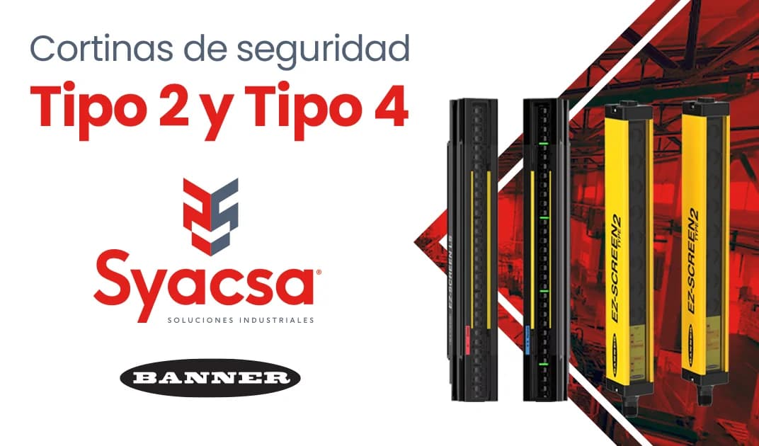 Cortinas de seguridad industriales: cómo saber si necesitas Tipo 2 o Tipo 4