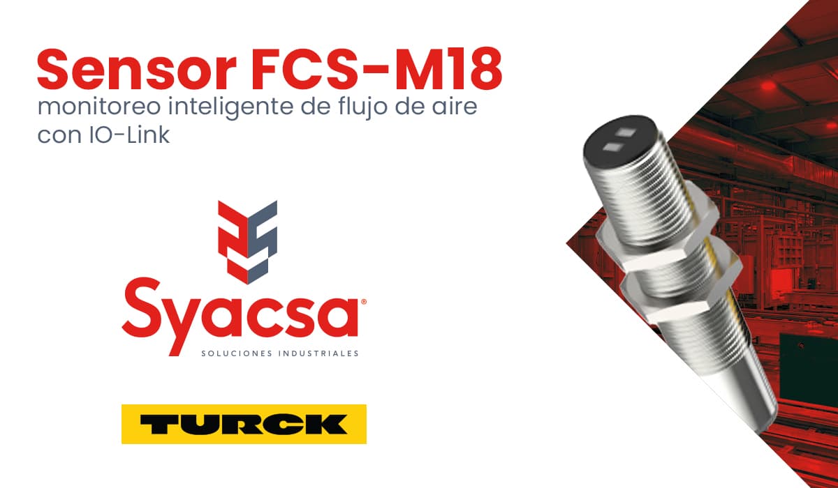 FCS-M18-LIX: aire medible, mantenimiento más inteligente