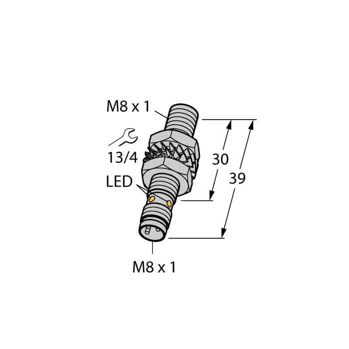 Sensor inductivo BI3U-EMT08-AP6X-V1131