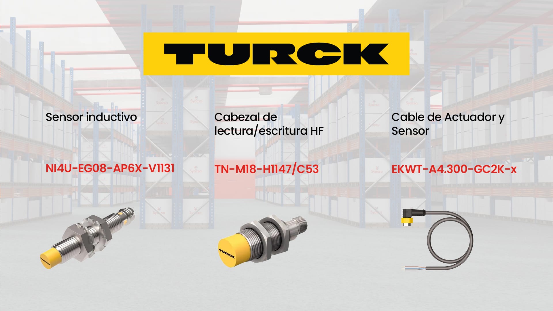 Top 3 productos Turck para la industria 4 Top3Turck