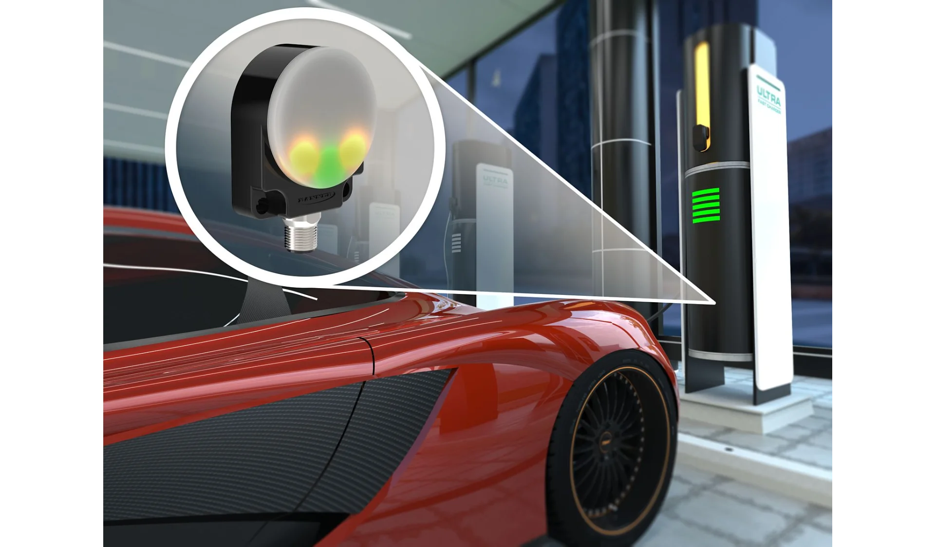 carro sensor de radar